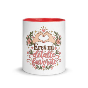 Taza personalizada con interior de color | 11 oz y 15 oz